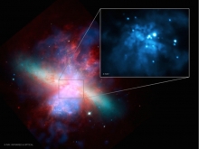 Черная дыра M82 X-1 в созвездии Большой Медведицы