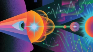 Художественная визуализация диагностики термоядерного синтеза. Автор: Ariel Davis